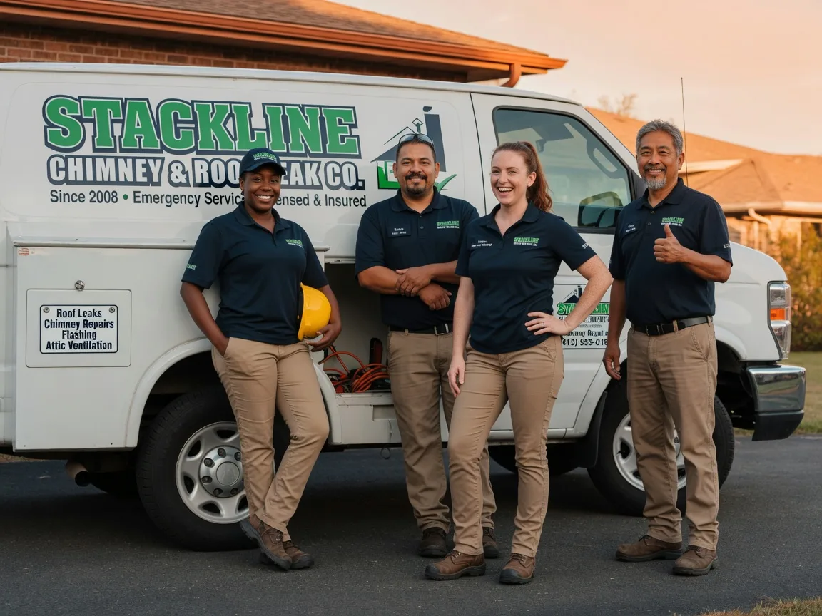 Chimney flashing repair company in Virden, IL